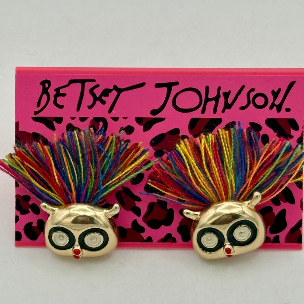 Colorful Unique Marmoset Monkey Earrings!!!